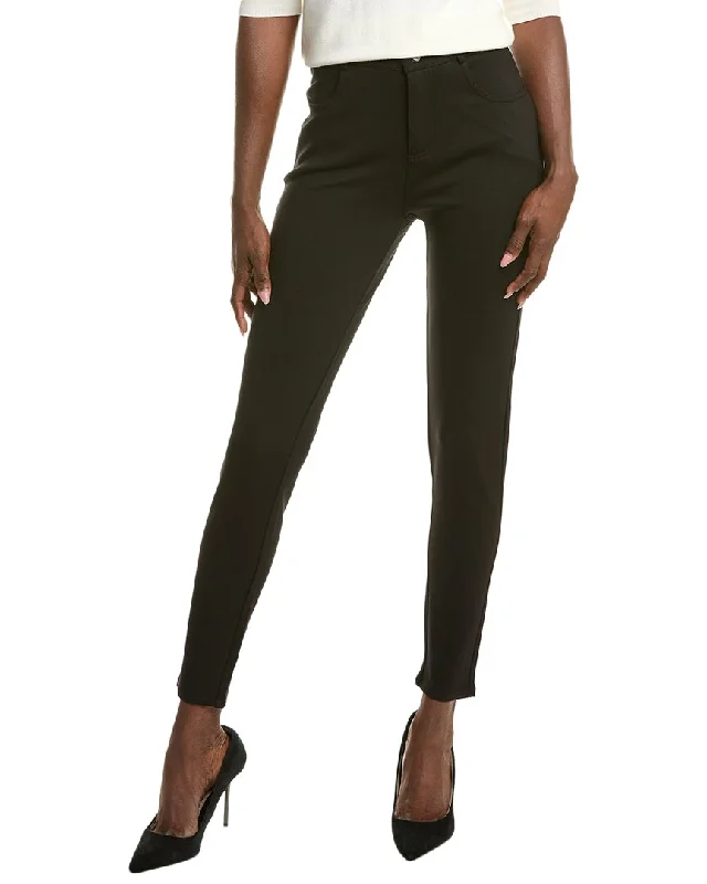 T Tahari Ponte Fly Pant Comfortable Denim Pants