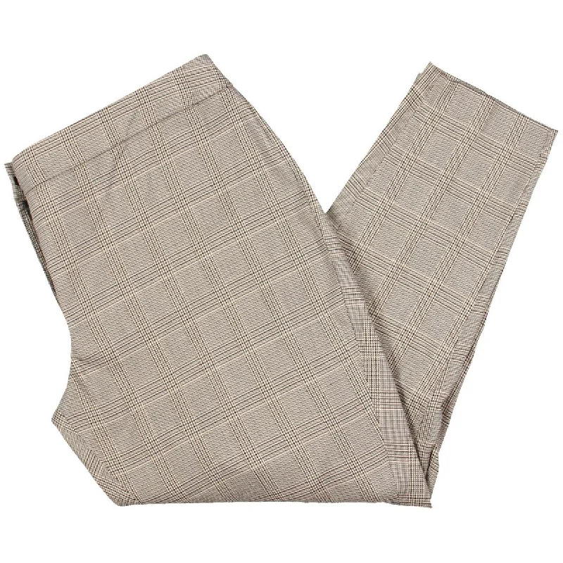 Plus Womens Slim Fit Office Dress Pants Elegant Palazzo Trousers