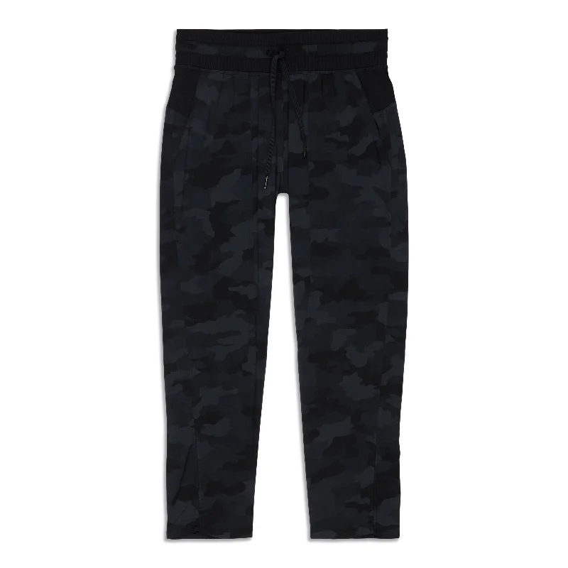 Dance Studio Mid-Rise Cropped Pants - Resale Trendy Wide-Leg Pants