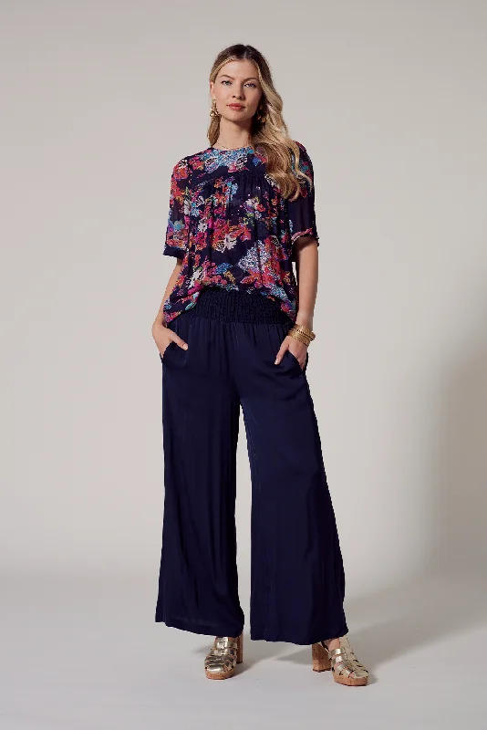 LUXE PANT Classic Straight-Leg Pants