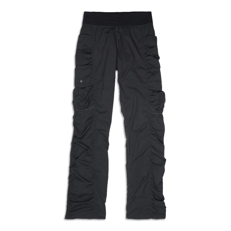 Dance Studio Mid-Rise Cropped Pant - Resale Fashionable Jogger Pants