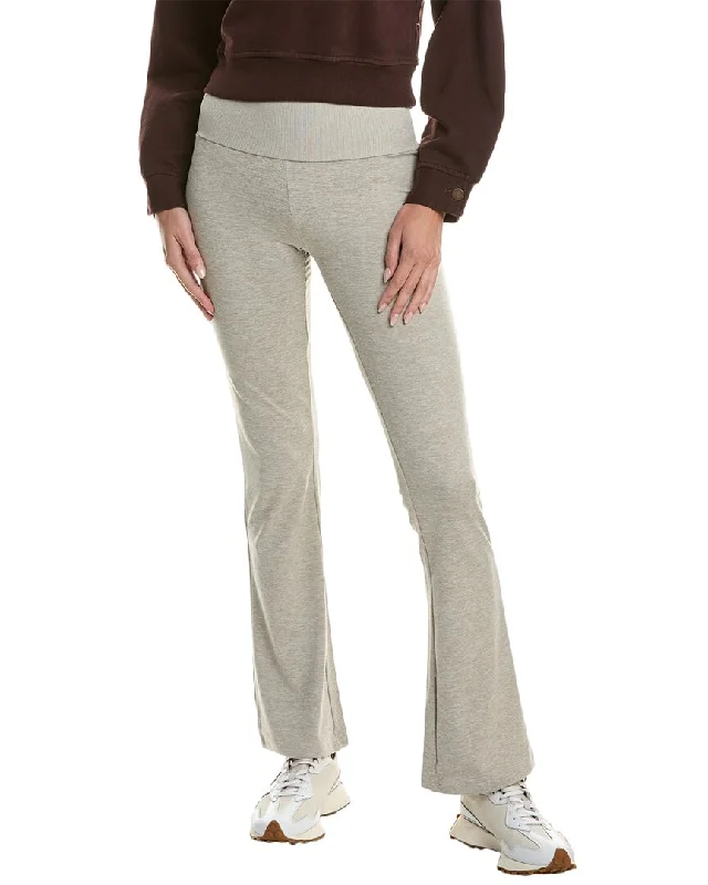 Weworewhat Low Rise Flare Pant Classic Pleated Pants