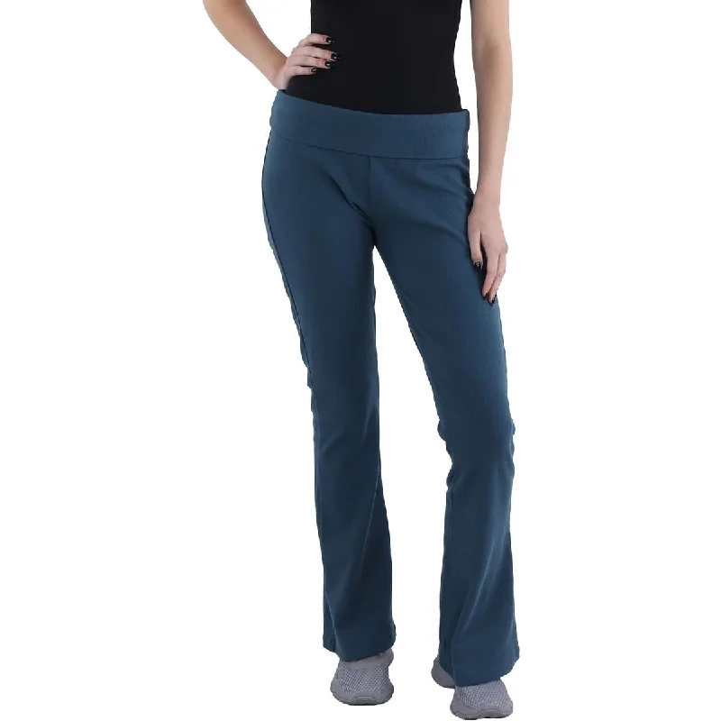 Womens Flared Fitness Yoga Pants Trendy Tapered Pants