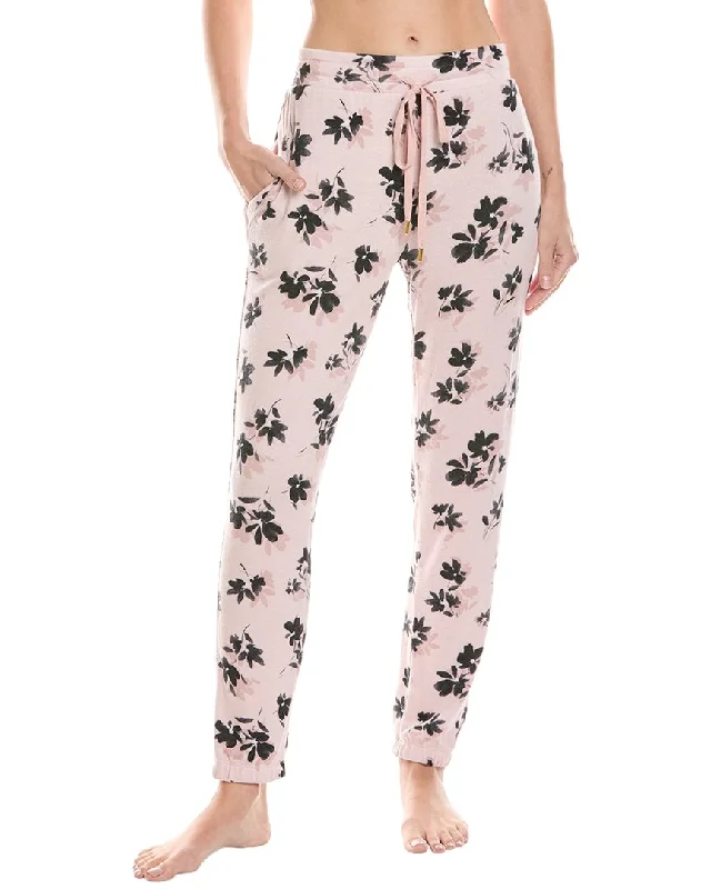 Donna Karan Lounge Jogger Pant Elegant Wool Trousers