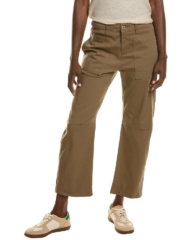 Nanette Nanette Lepore Patch Pocket Barrel Pant Classic Chino Pants