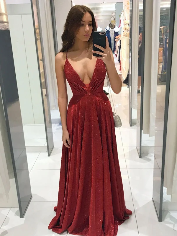 A Line V Neck Burgundy Blue Champagne Long Prom Dresses, V Neck Wine Red Blue Champagne Formal Evening Dresses A Line V Neck Burgundy Blue Champagne Long Prom Dresses, V Neck Wine Red Blue Champagne Formal Evening Dresses