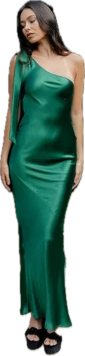 Wilmer Dress Emerald Green