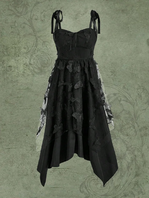 Crystal Path Butterfly Dress