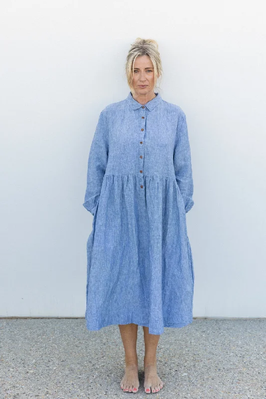 light blue chambray