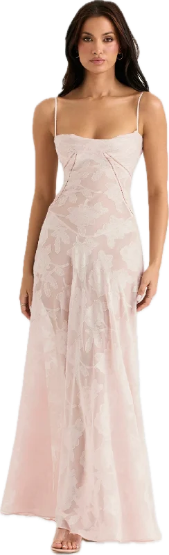 Seren Floral Dress Blush