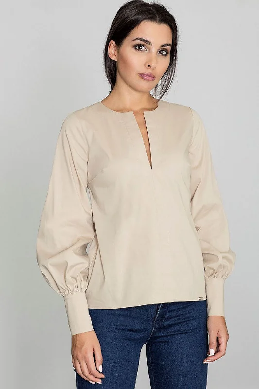 Blouse Figl Cotton Casual Blouse