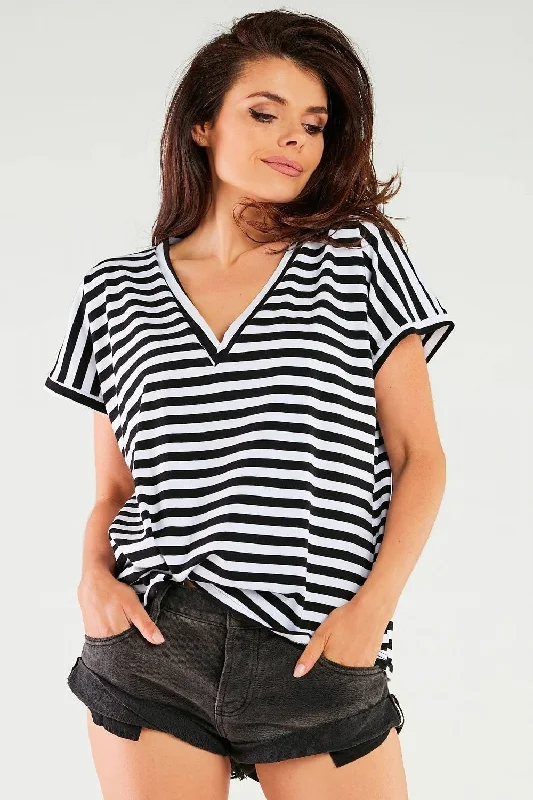 Blouse Infinite You Off-Shoulder Wrap Blouse