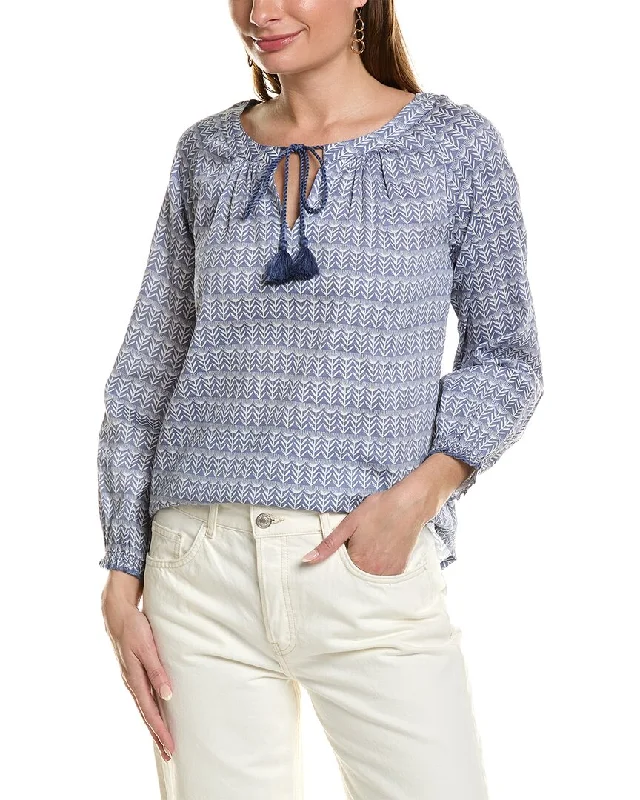 Beach to Bistro Anya Blouse Chic Sleeveless Blouse