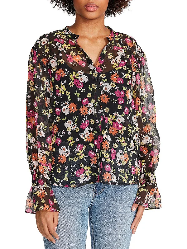 Camella Womens Blouse Elegant Silk Blouse