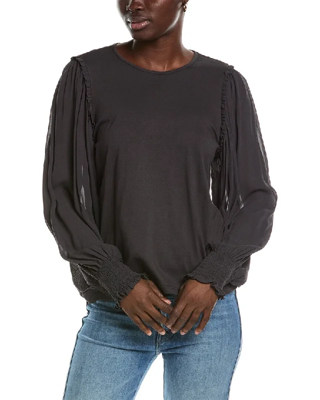 Chaser Clyde Blouse Chic Off-Shoulder Blouse