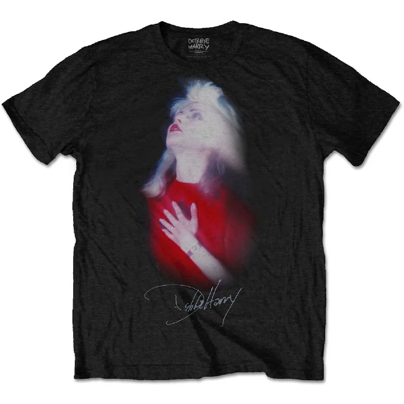 Debbie Harry | Official Band T-Shirt | Blur Zippered Front Buttoned Front Snap Front