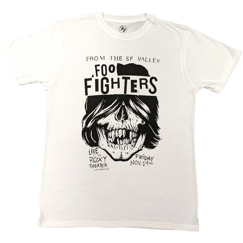 Foo Fighters | Official Band T-Shirt | Roxy Flyer Elegant Classic Vintage