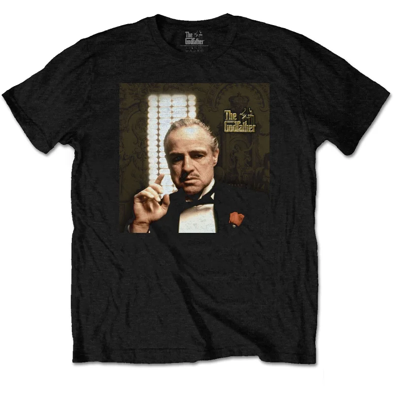 The Godfather | Official Band T-Shirt | Pointing Jersey Fabric Tulle Fabric Batik Fabric