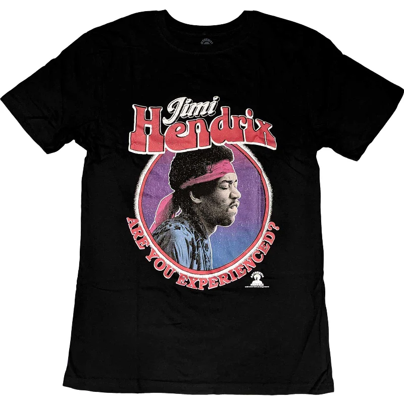 Jimi Hendrix | Official Band T-Shirt | Are You Experienced? Spandex Blend Rayon Blend Denim Blend