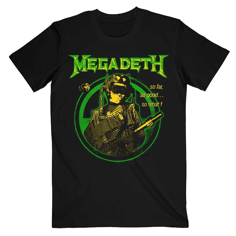 Megadeth | Official Band T-Shirt | SFSGSW Hi-Contrast Cotton Fabric Linen Fabric Terry Fabric