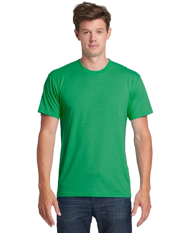 Next Level Mens Triblend Crew Tee | Envy Asymmetrical Pockets Print