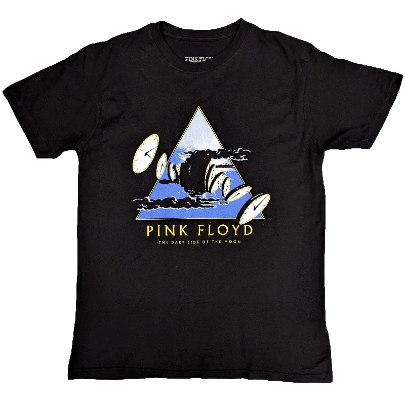 Pink Floyd | Official Band T-Shirt | Melting Clocks Terry Blend Velvet Blend Canvas Blend