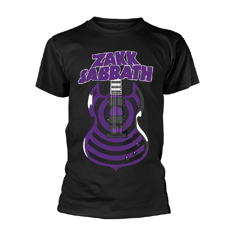 Zakk Sabbath Unisex T-shirt: Guitar Anti-Pilling Machine Wash Handmade