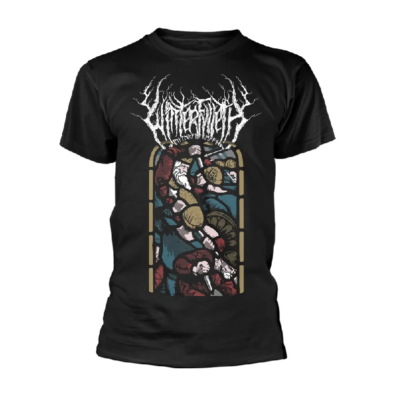 Winterfylleth Unisex T-shirt: Penda Collared Crew Neck Turtle Neck