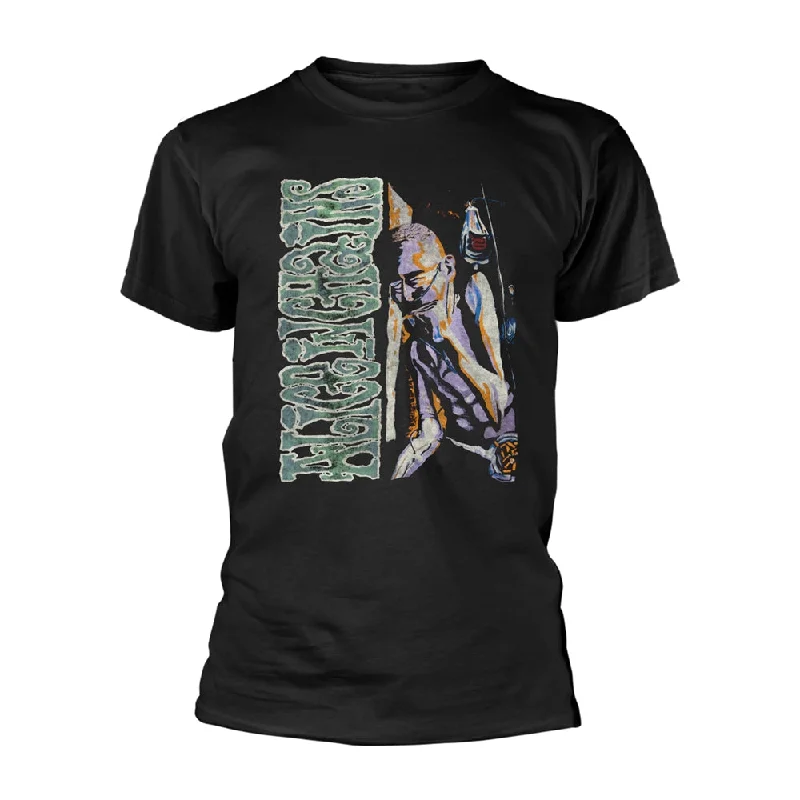 Alice in Chains | Official Band T-Shirt | Sickman Ribbed Striped Patterned