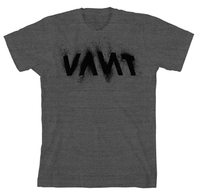 Vant Unisex T-shirt: Logo Mesh Canvas Denim