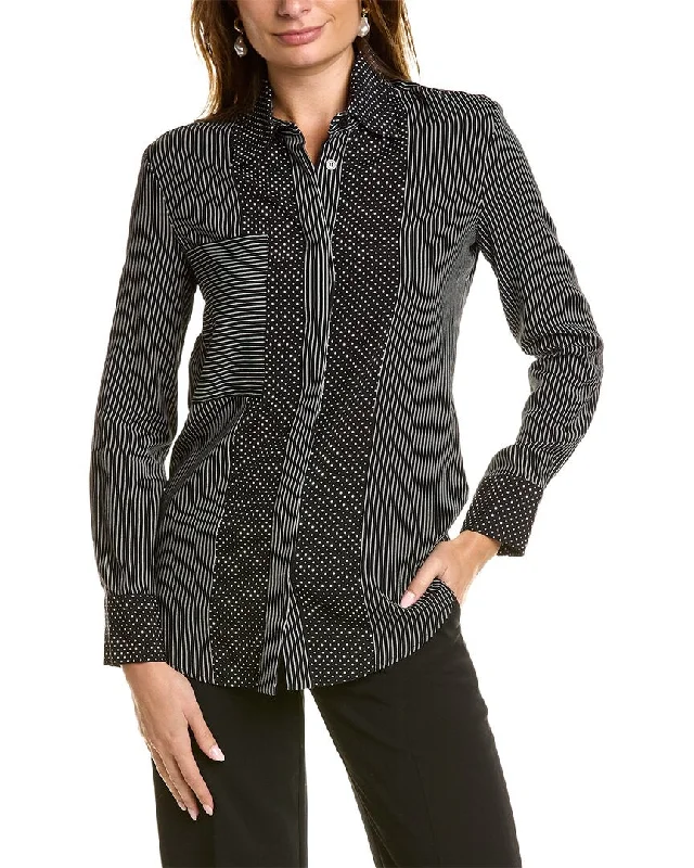 Piazza Sempione Blouse Balloon Sleeve Blouse