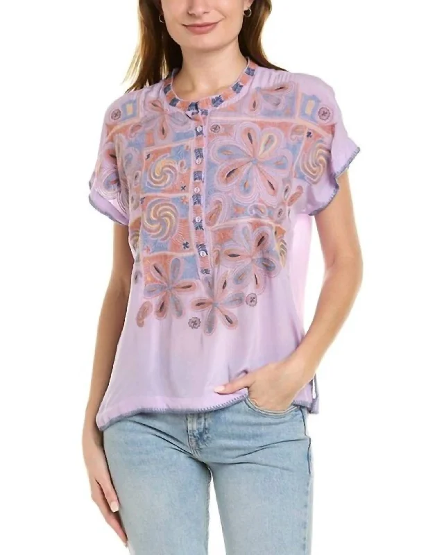 Prima Blouse In Via Soft Modal Blouse