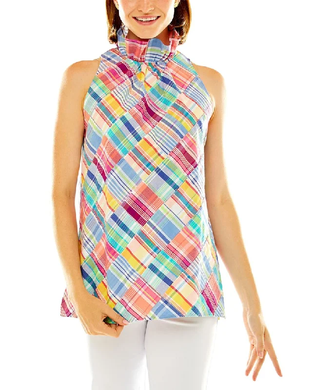 Sara Campbell The Leighton Blouse Semi-Sheer Blouse