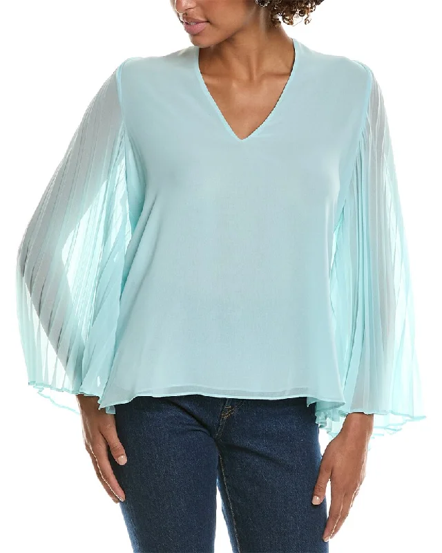 Ungaro Evelyne Blouse Collared Satin Blouse