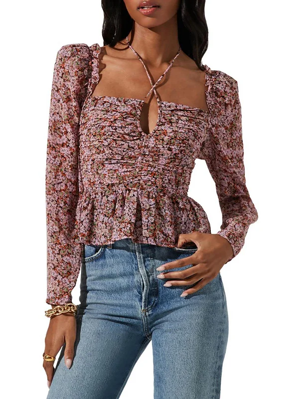Womens Peplum Blouse Everyday Stylish Blouse