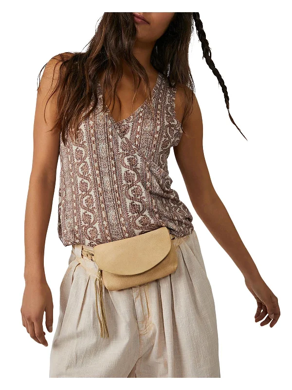 Womens Printed Polyester Blouse Bell Sleeve Blouse