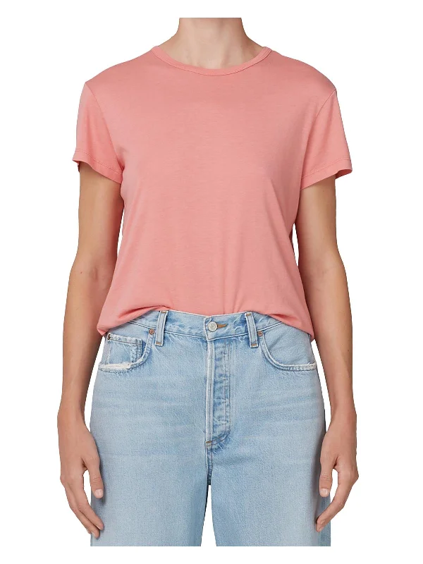 Womens Solid Cotton Blouse Casual Button Blouse