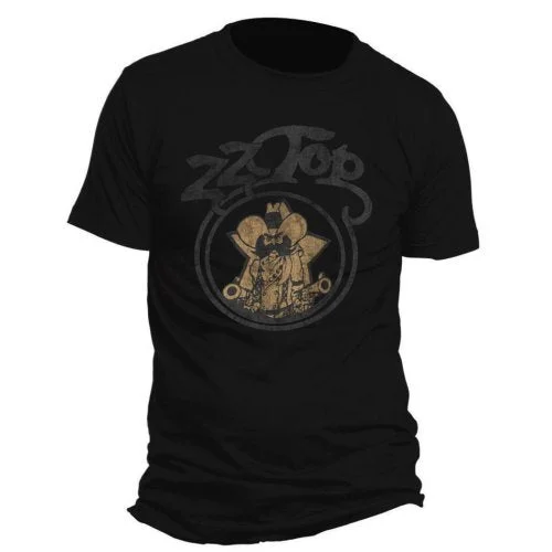 ZZ Top | Official Band T-Shirt | Outlaw Village Chenille Fabric Brocade Fabric Lace Fabric