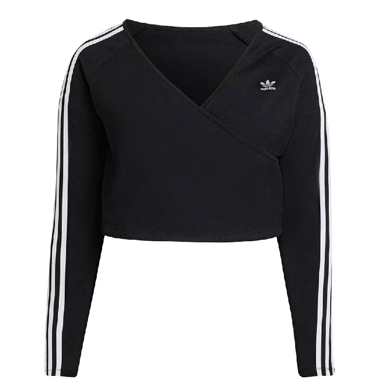 adidas - Women's Adicolor Classics Long Sleeve T-Shirt (Plus Size) (HD4586) Hooded Caped Shawl Collar adidas - Women's Adicolor Classics Long Sleeve T-Shirt (Plus Size) (HD4586) Hooded Caped Shawl Collar