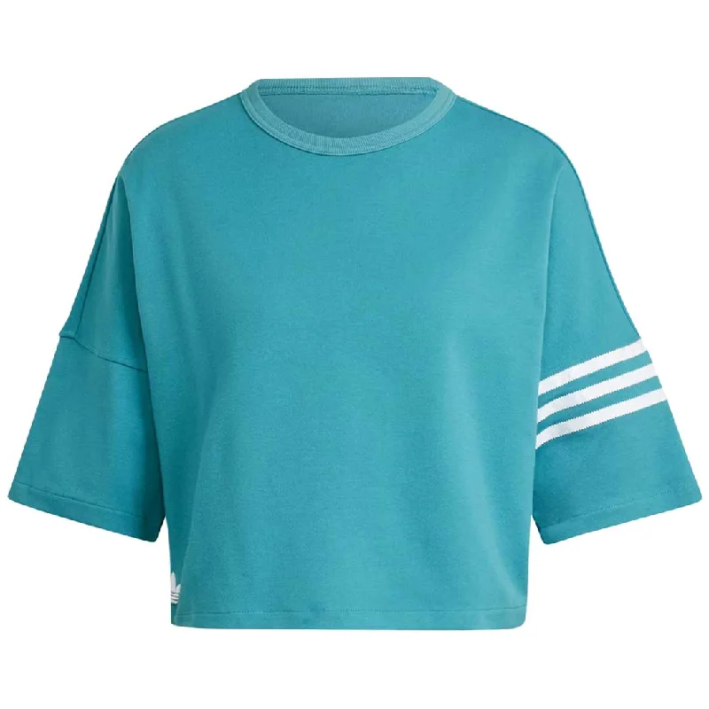 adidas - Women's Adicolor Neuclassics T-Shirt (IM1829) Lace Blend Ribbed Blend Corduroy Blend
