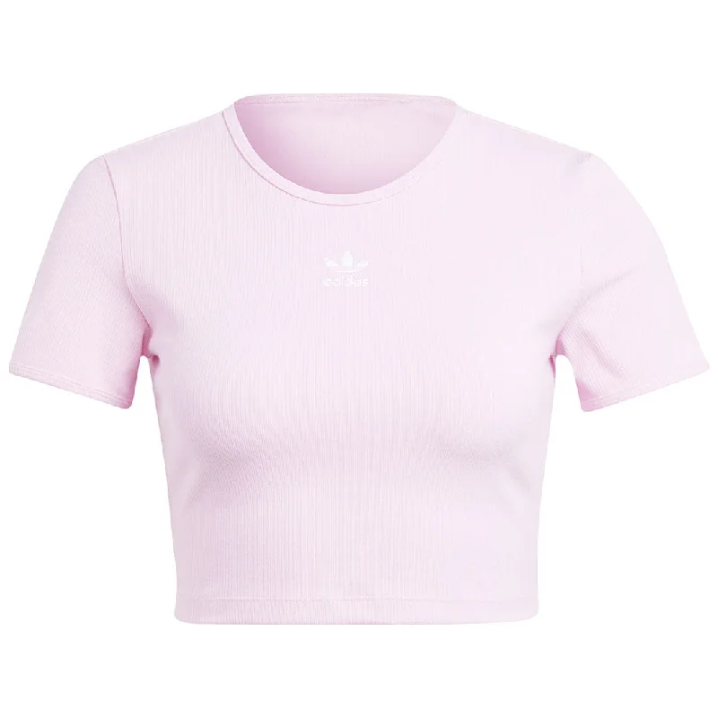 adidas - Women's Essentials Rib T-Shirt (IJ5415) Handmade Hand-knitted Hand-woven