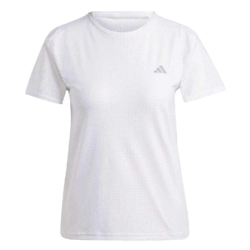 adidas - Women's Fast T-Shirt (HM4319) Rayon Fabric Velvet Fabric Corduroy Fabric