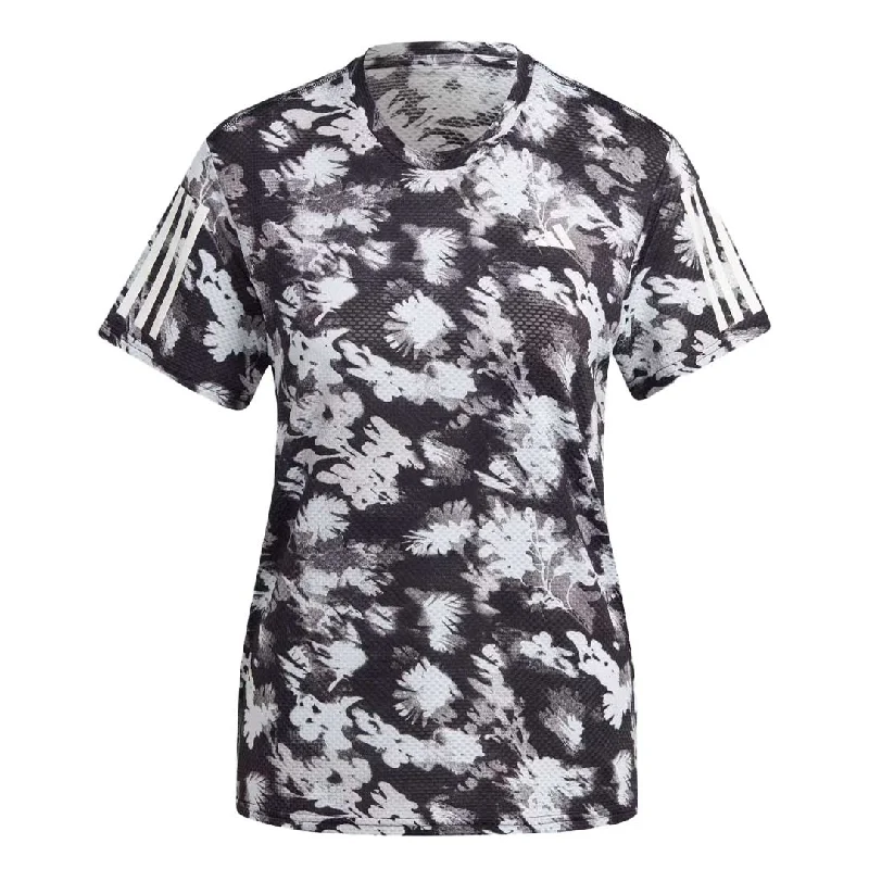 adidas - Women's Own The Run Cooler SS T-Shirt (HR9966) Mesh Blend Leather Blend Suede Blend adidas - Women's Own The Run Cooler SS T-Shirt (HR9966) Mesh Blend Leather Blend Suede Blend