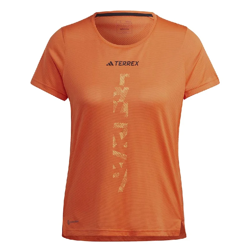 adidas - Women's Terrex Agravic Trail Running T-Shirt (HT9416) Fitted T-Shirt Seamless Stretchy adidas - Women's Terrex Agravic Trail Running T-Shirt (HT9416) Fitted T-Shirt Seamless Stretchy