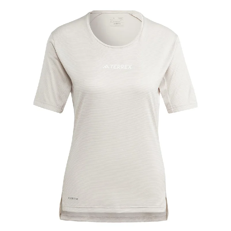 adidas - Women's Terrex Multi T-Shirt (HZ6248) Terry Blend Velvet Blend Canvas Blend adidas - Women's Terrex Multi T-Shirt (HZ6248) Terry Blend Velvet Blend Canvas Blend