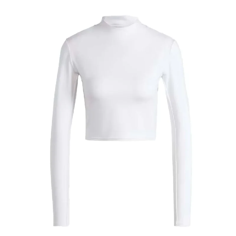 adidas - Women's Yoga Studio Long Sleeve T-Shirt (HY9239) Iron Safe Non-Iron Wrinkle Free adidas - Women's Yoga Studio Long Sleeve T-Shirt (HY9239) Iron Safe Non-Iron Wrinkle Free