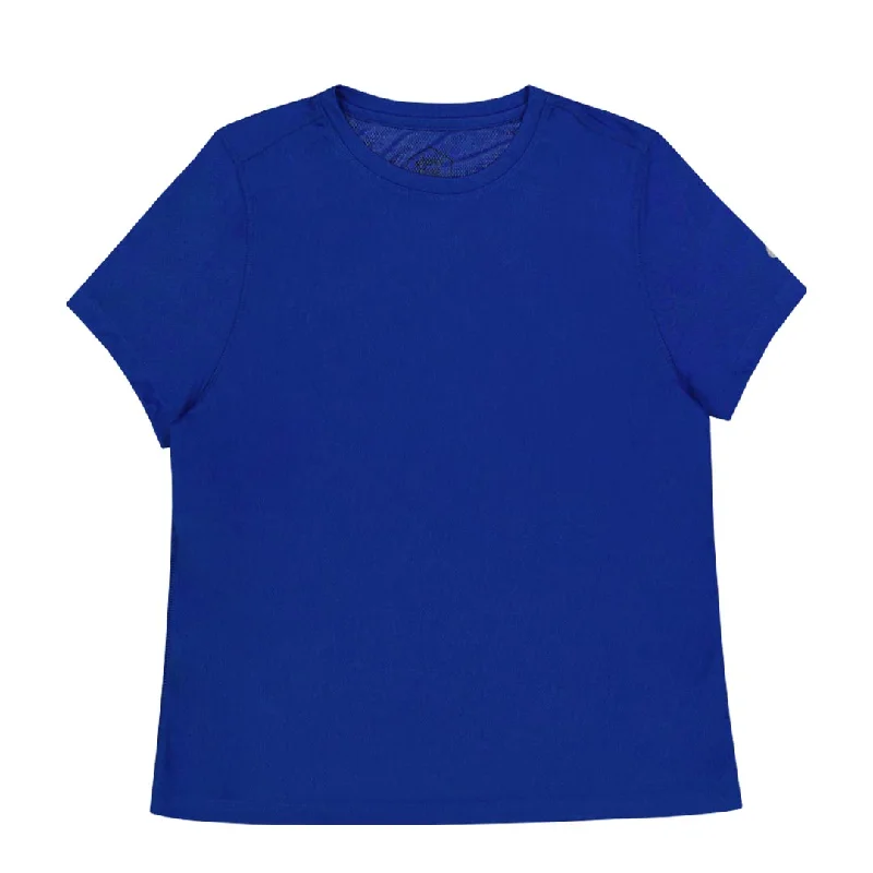 Asics - Women's Ready-Set II Short Sleeve T-Shirt (2012B469 400) Rayon Fabric Velvet Fabric Corduroy Fabric