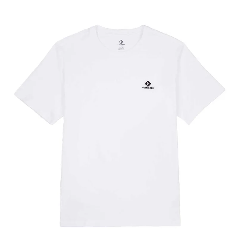 Converse - Unisex Go To Star Chevron T-Shirt (10023876 A01) Fitted T-Shirt Seamless Stretchy