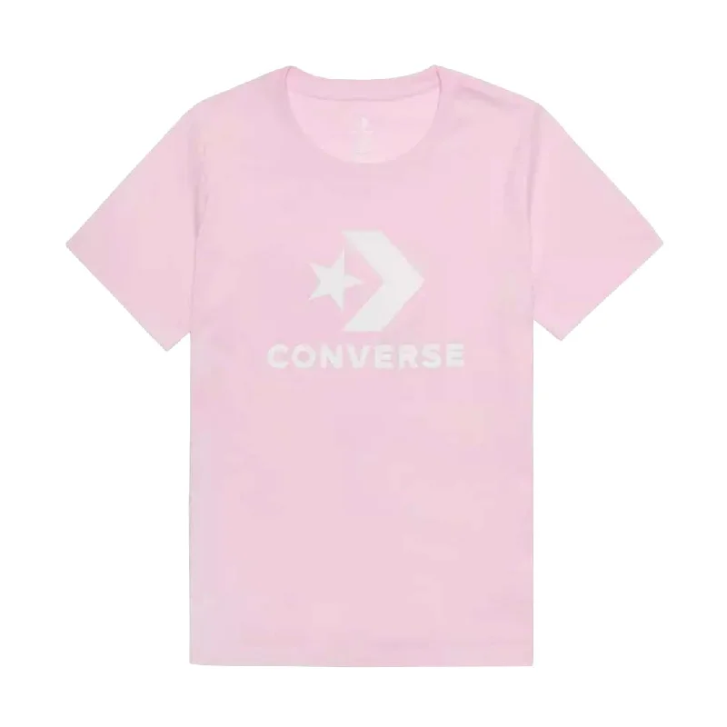 Converse - Women's Star Chevron T-Shirt (10018569 A17) Collared T-Shirt Boat Neck A-Line Converse - Women's Star Chevron T-Shirt (10018569 A17) Collared T-Shirt Boat Neck A-Line