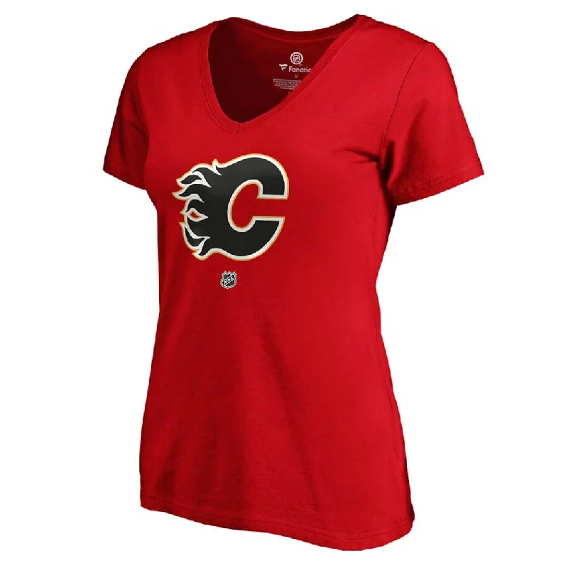 Fanatics - Women's Calgary Flames Tkachuk V-Neck T-Shirt (3A40 0484 H35 FNC) Faux Fur Fabric Real Fur Fabric Shearling Fabric Fanatics - Women's Calgary Flames Tkachuk V-Neck T-Shirt (3A40 0484 H35 FNC) Faux Fur Fabric Real Fur Fabric Shearling Fabric